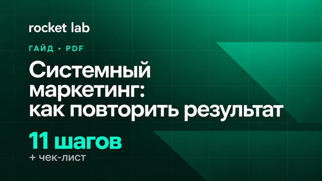 Баннер гайда «Системный маркетинг: как повторить результат»