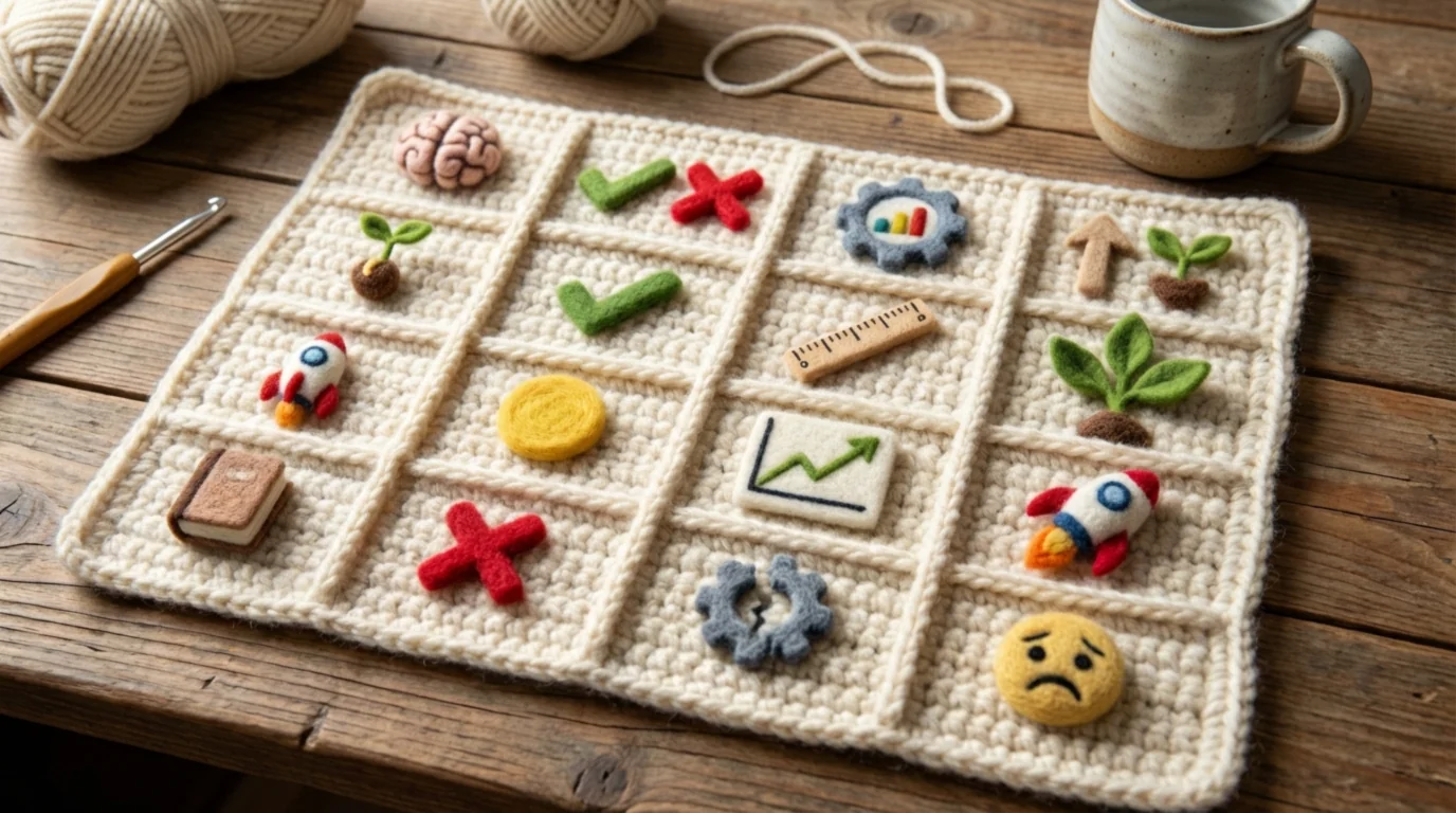 Организованная таблица для отслеживания экспериментов по росту с полями: гипотеза, статус, метрики и результаты.