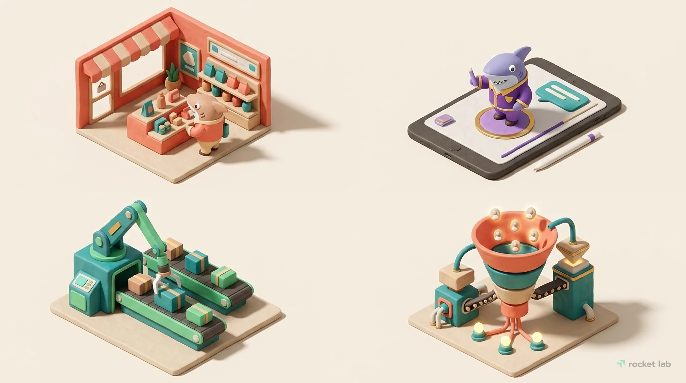 Примеры использования автоматизации маркетинга ИИ в различных отраслях.