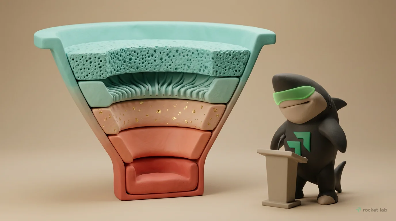 Этапы классической маркетинговой воронки digital: от привлечения до удержания.