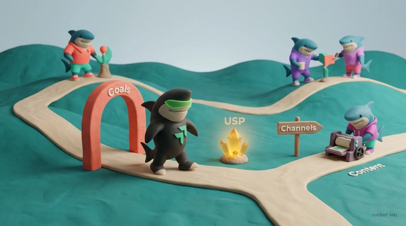 Пошаговая разработка эффективной маркетинговой стратегии для малого бизнеса.