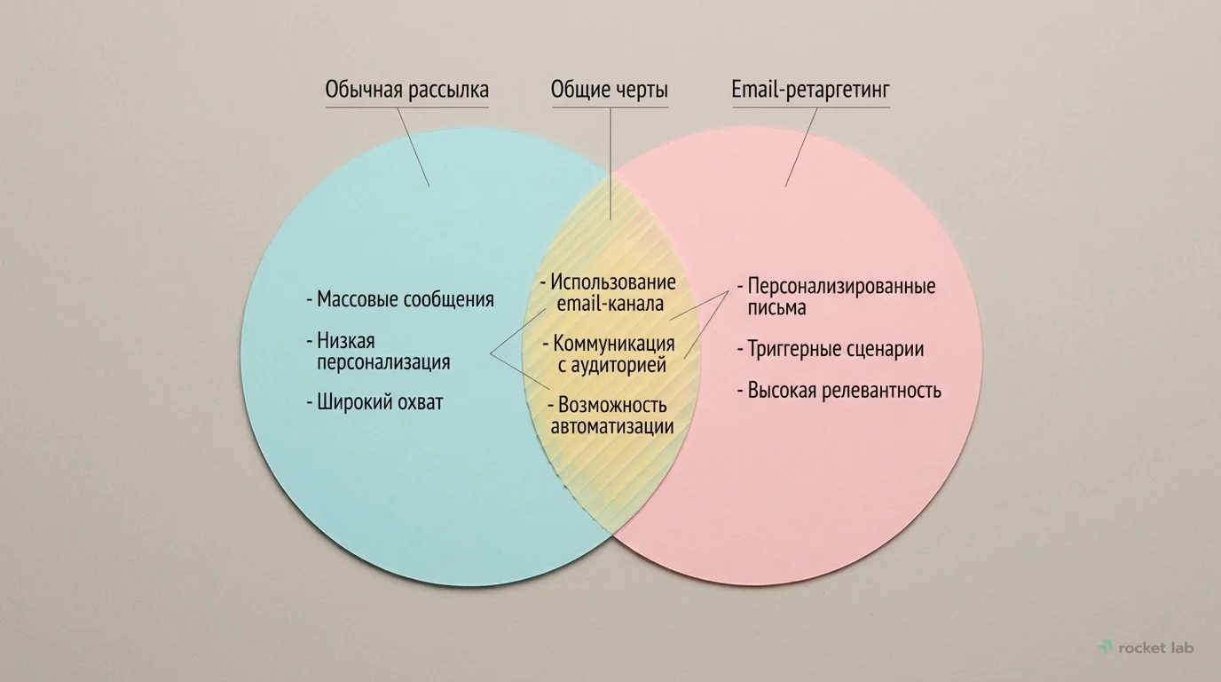 Email-ретаргетинг vs Обычная рассылка