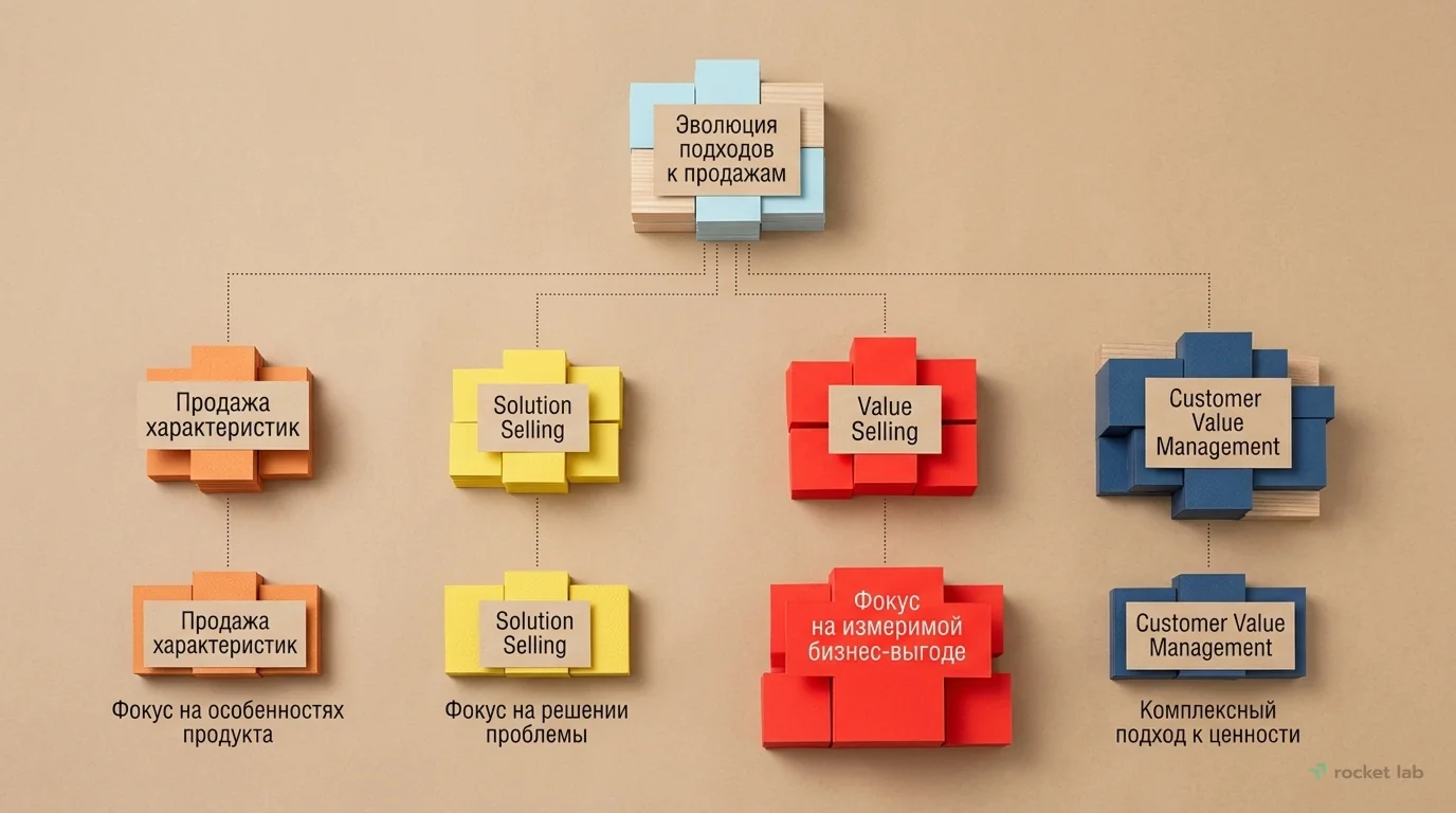 Эволюция подходов к продажам в B2B