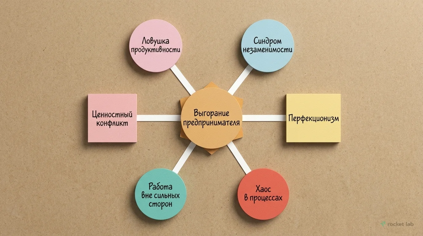 Главные причины выгорания предпринимателя