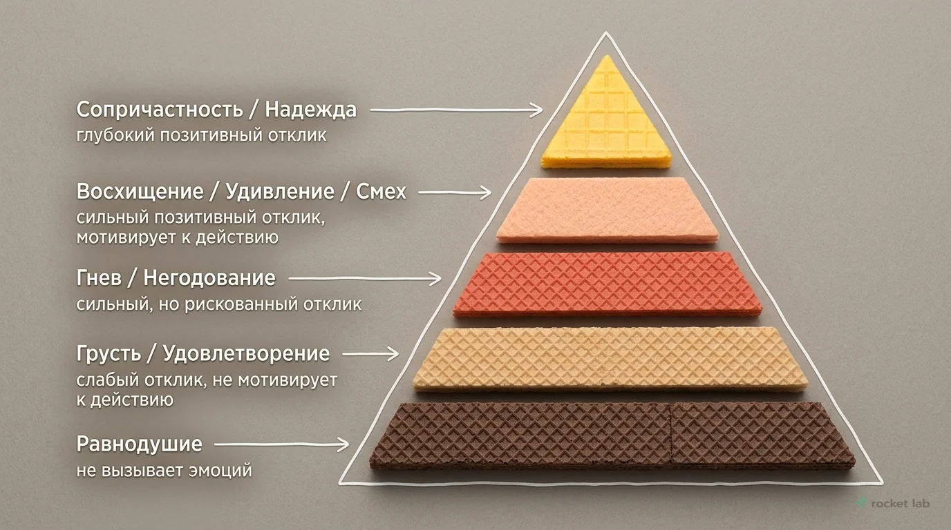 Иерархия эмоциональных триггеров виральности