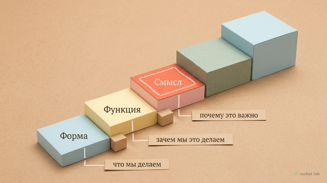 Иерархия смыслов: от формы к смыслу продукта