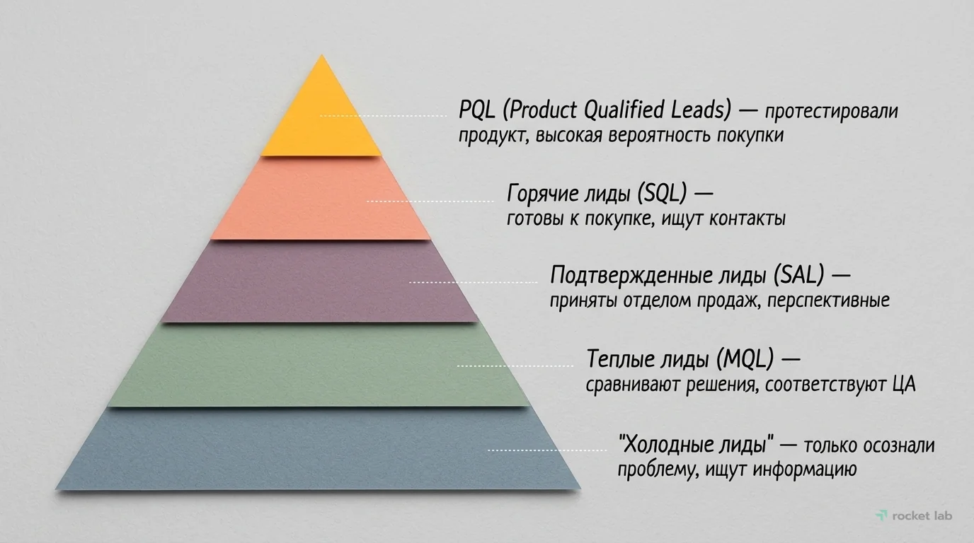 Классификация лидов по готовности к покупке