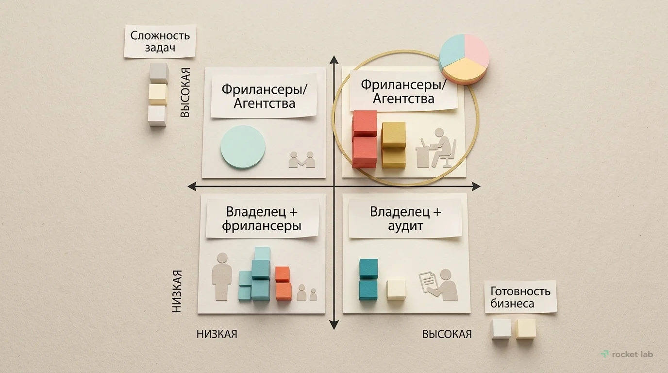 Когда нужен маркетолог: Матрица готовности бизнеса