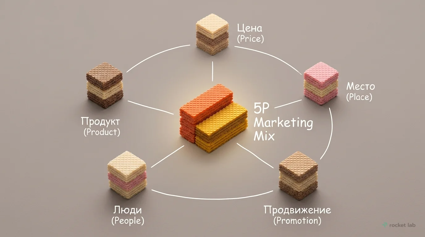 Концепция 5P Marketing Mix
