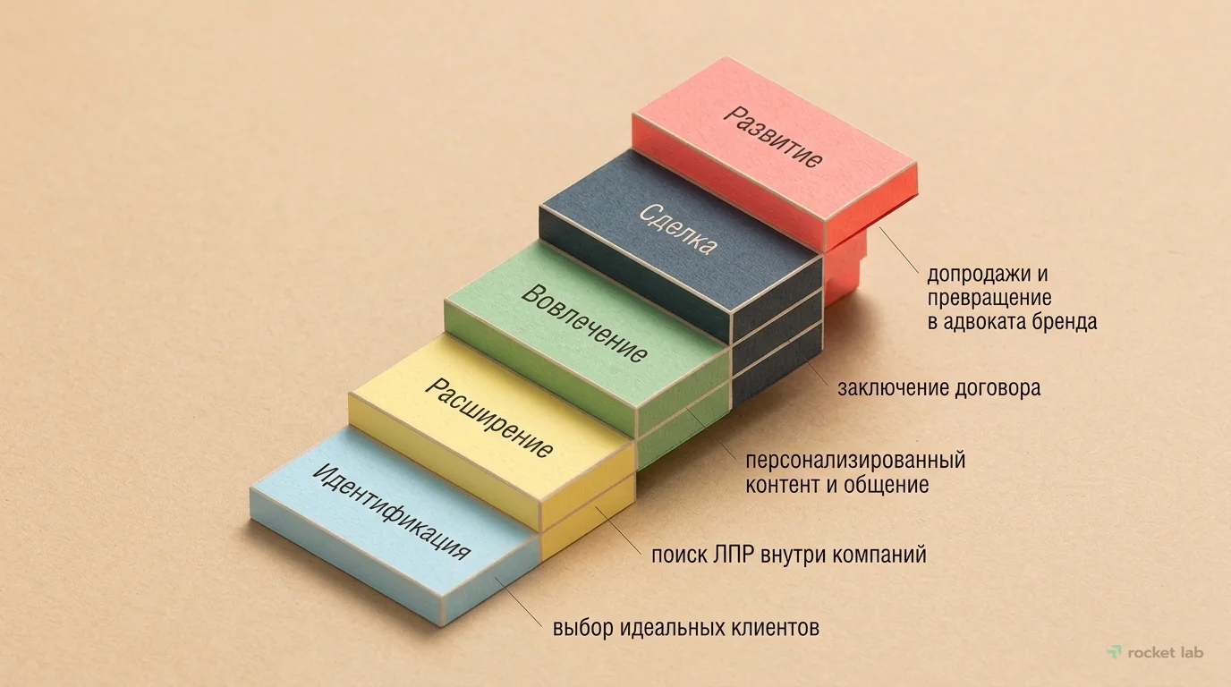 Лестница роста ABS: от идентификации до развития аккаунта