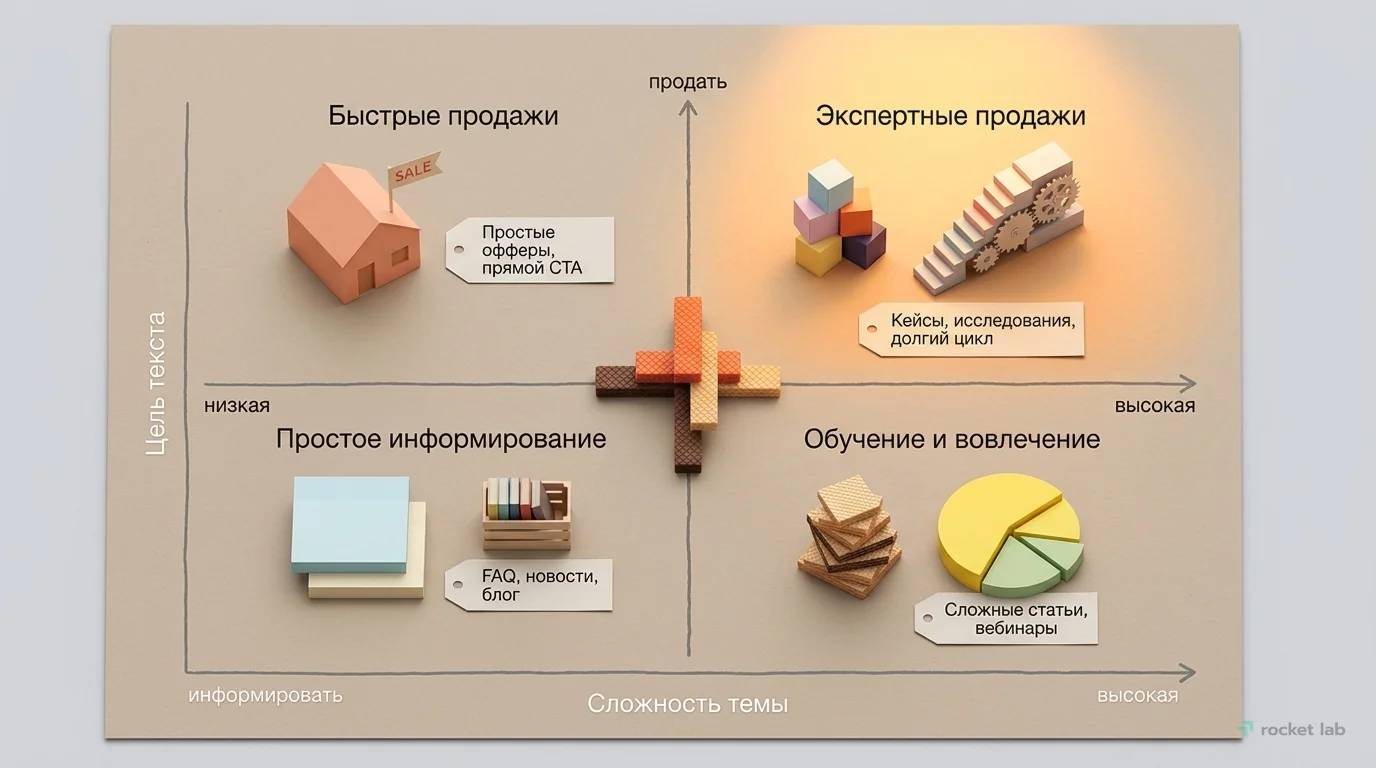 Матрица контент-стратегии