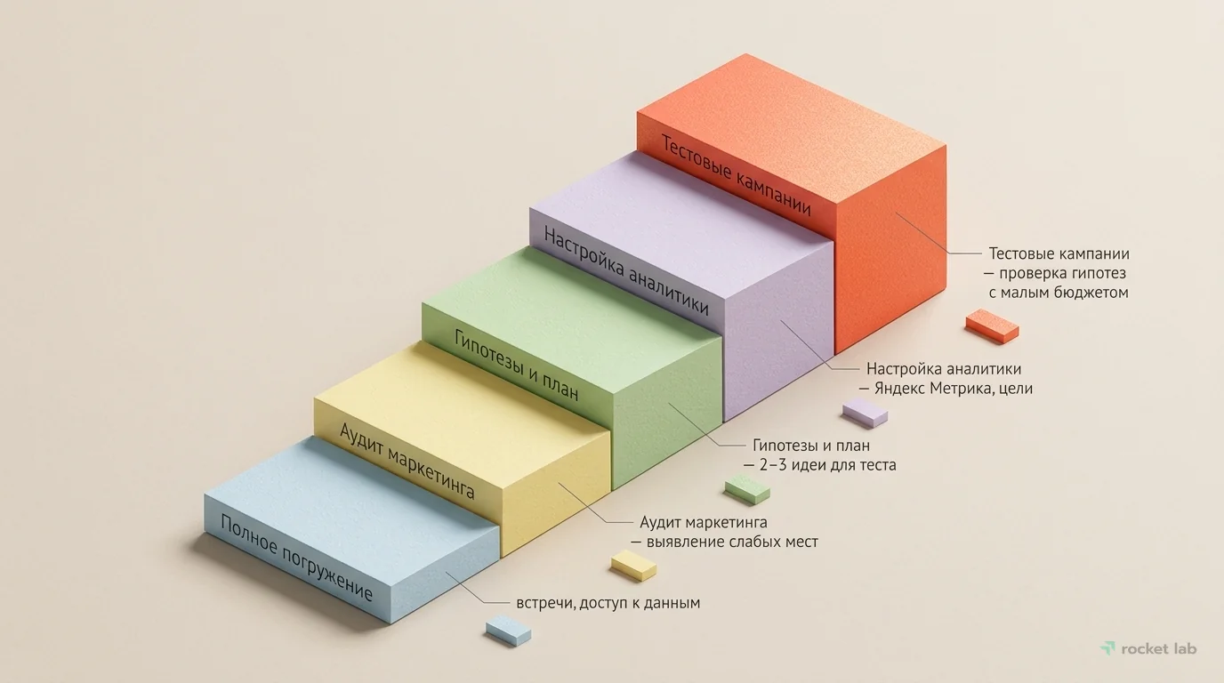 Первые шаги нового маркетолога в компании