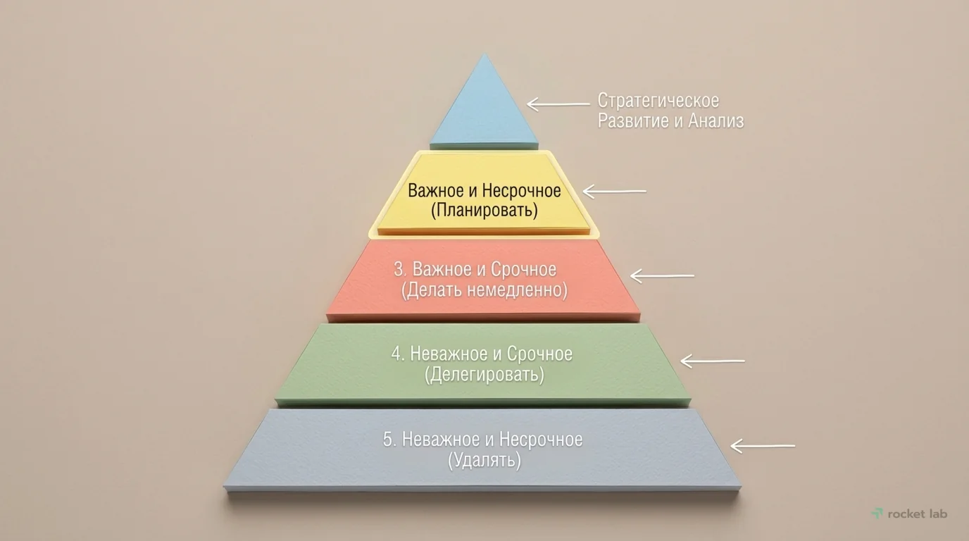 Пирамида приоритетов руководителя