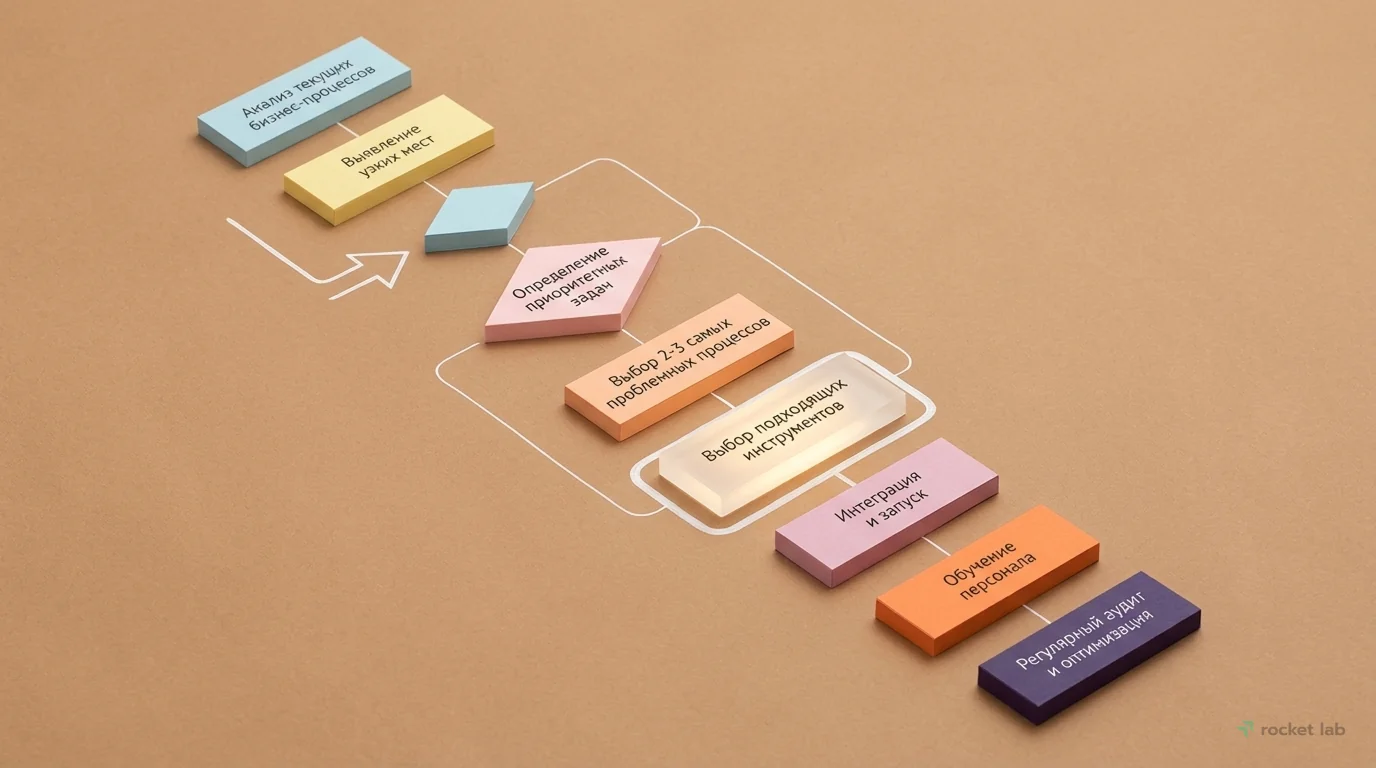 Пошаговый план автоматизации