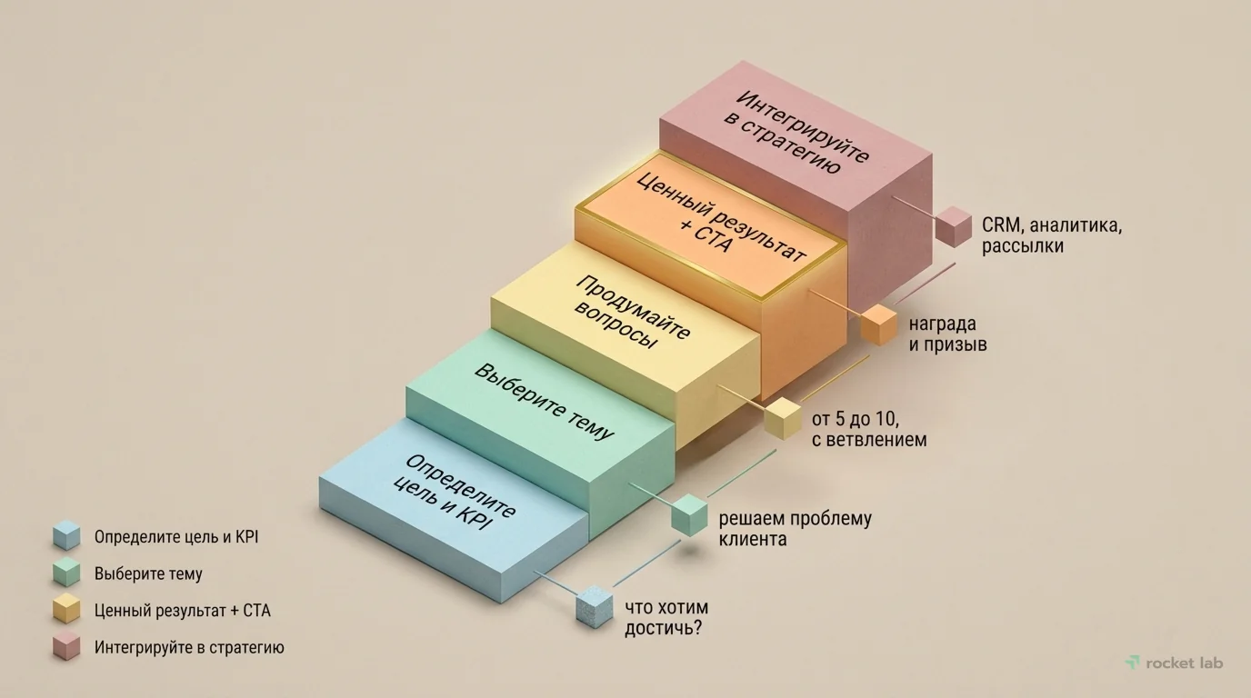 Пошаговый план создания эффективного квиза