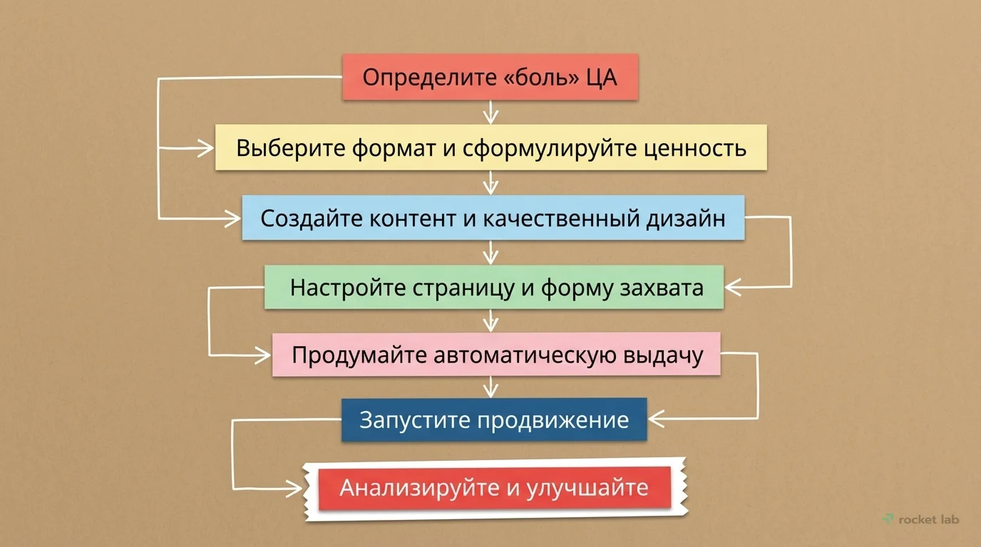 Пошаговый план создания лид-магнита