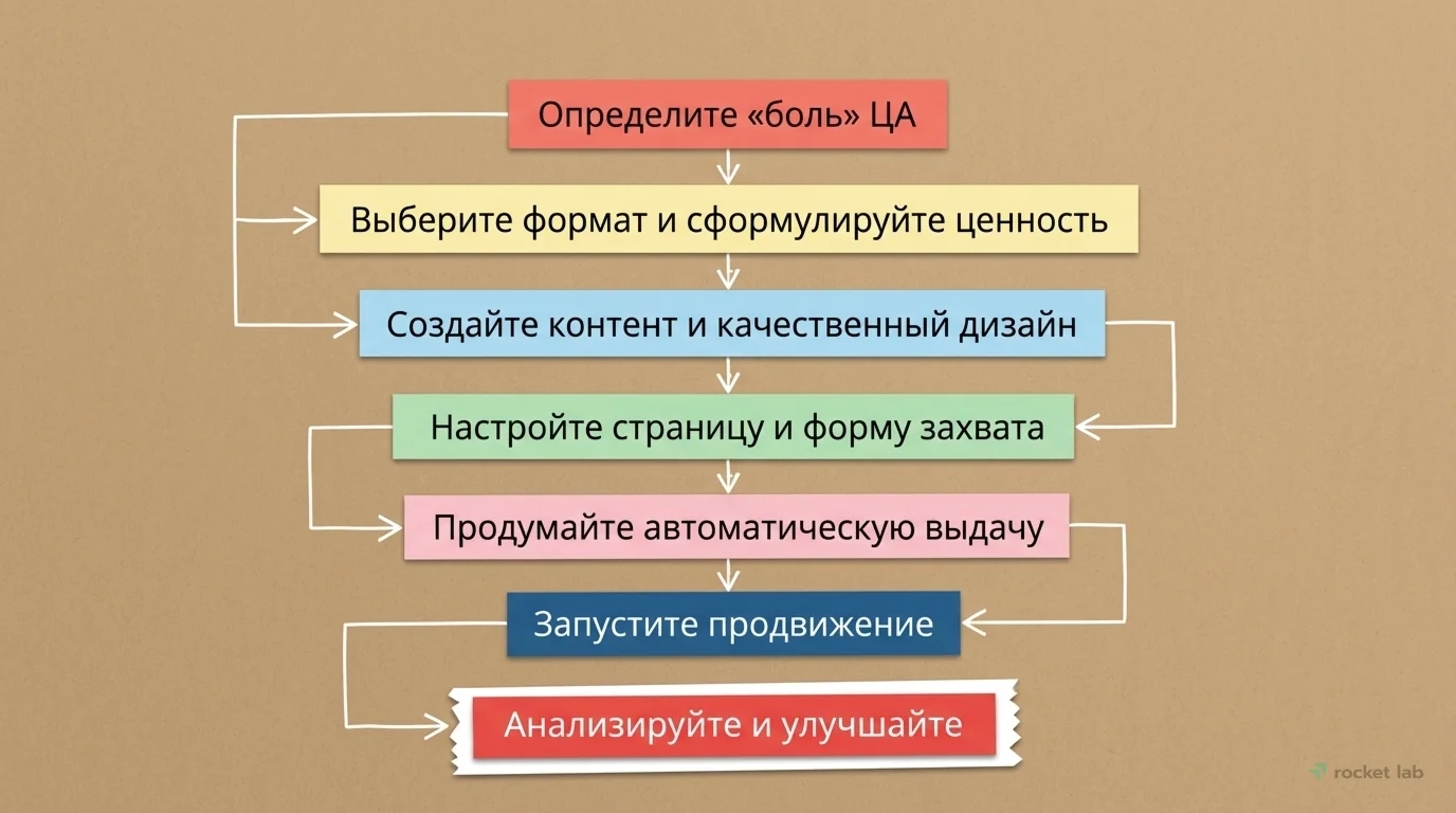 Пошаговый план создания лид-магнита