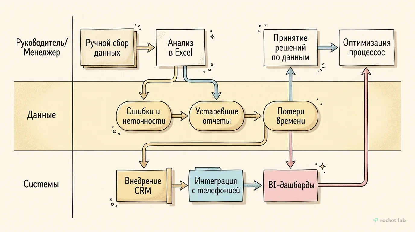 Путь от ручного сбора данных к автоматизированной оценке продаж