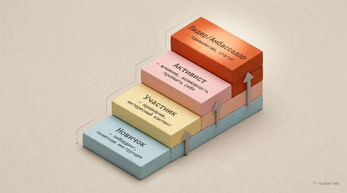 Путь участника в сообществе