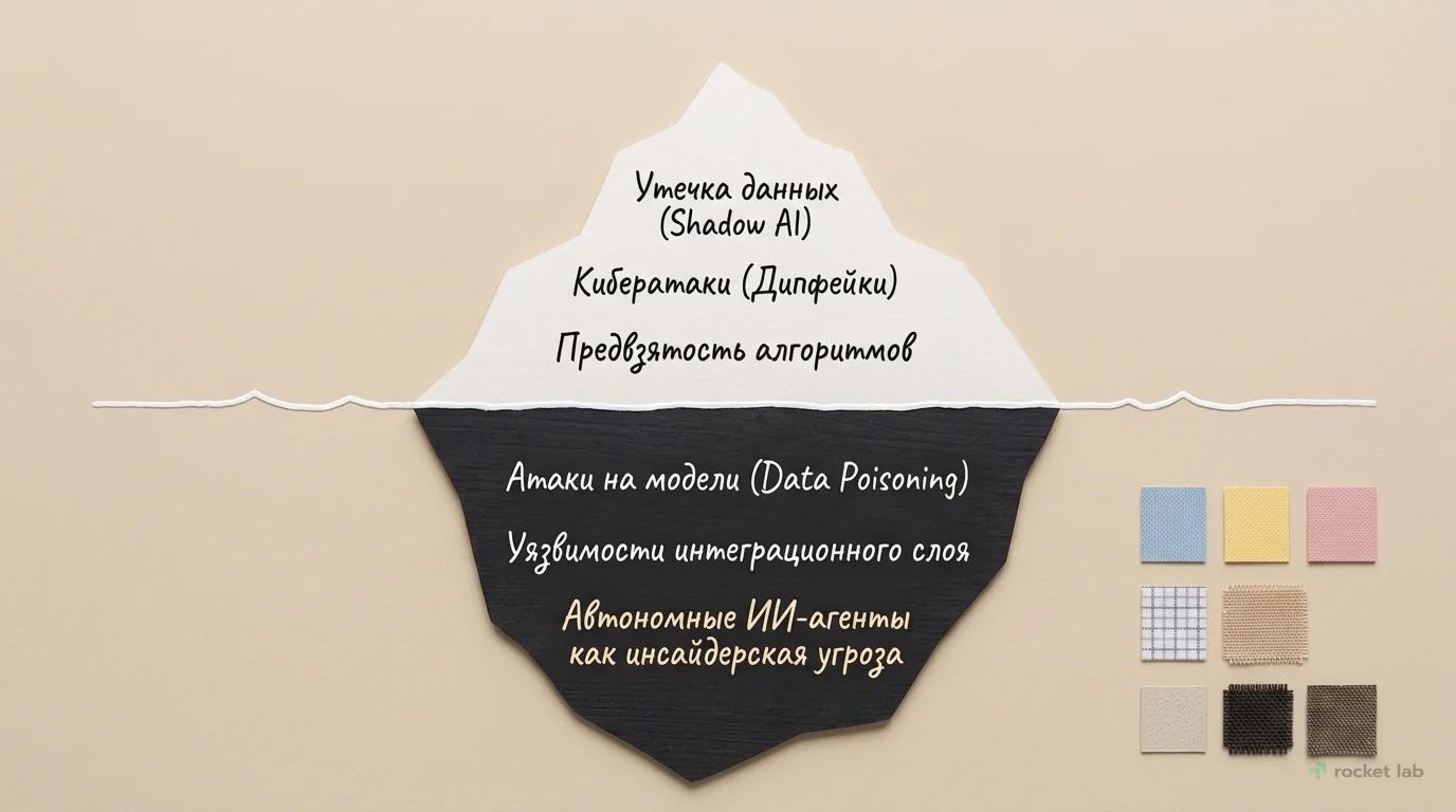 Скрытые риски ИИ: Модель айсберга