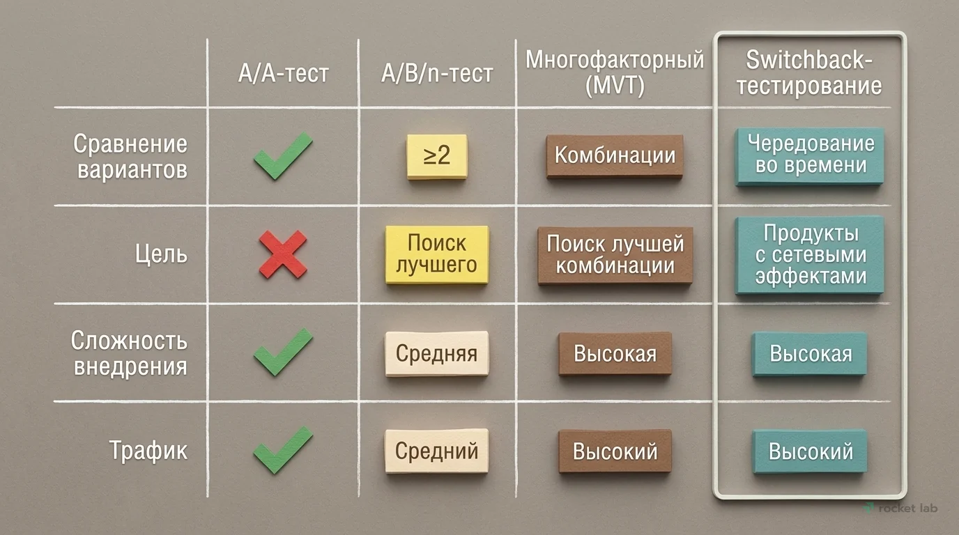 Сравнение методов A/B-тестирования