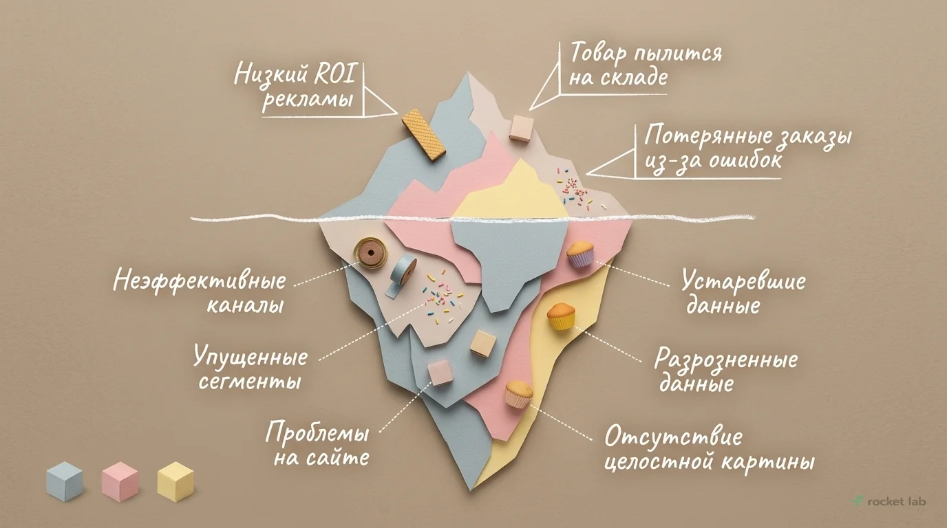 Цена работы вслепую: видимые и скрытые потери бизнеса