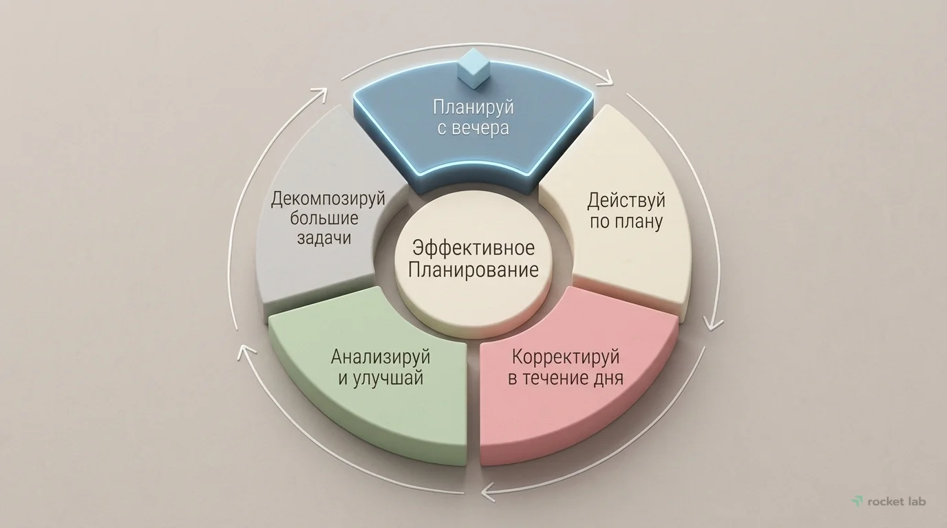 Цикл непрерывного планирования руководителя