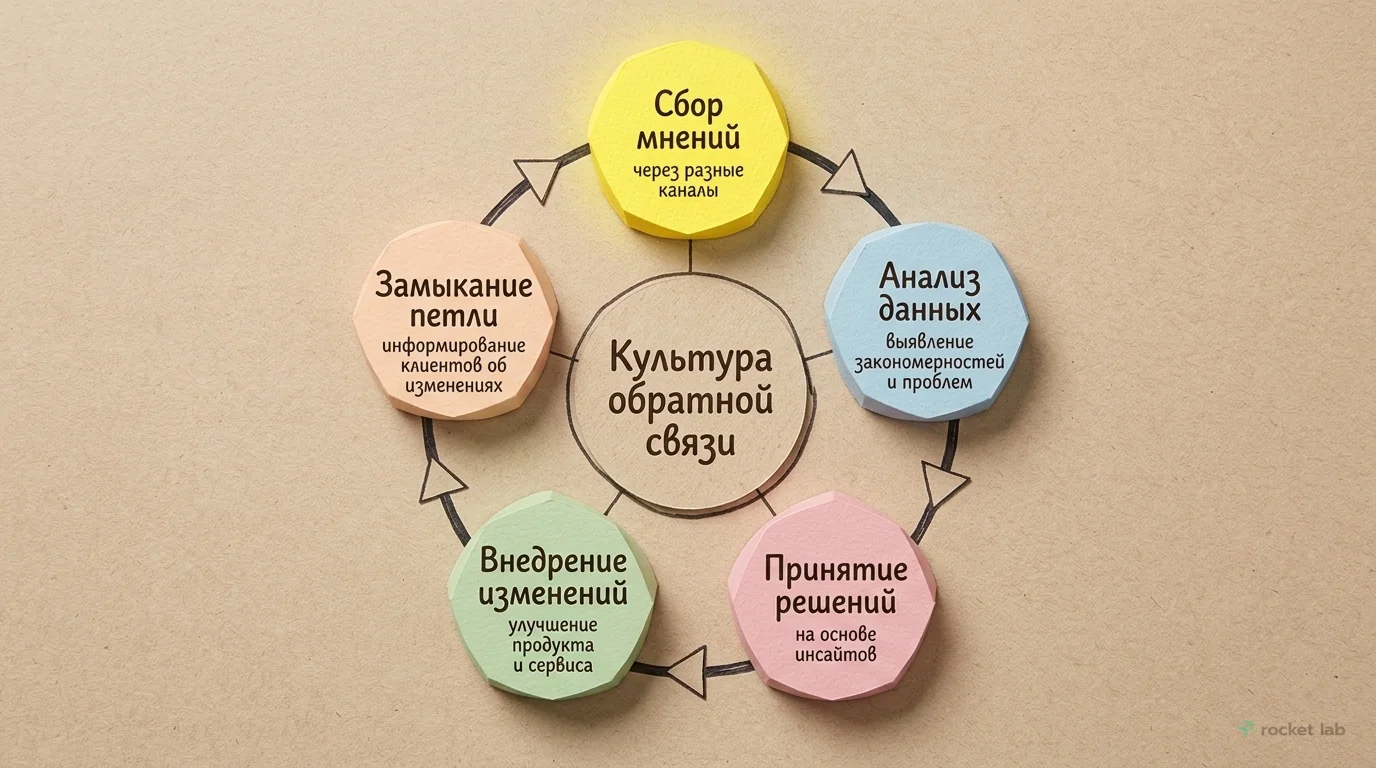 Цикл внедрения культуры обратной связи