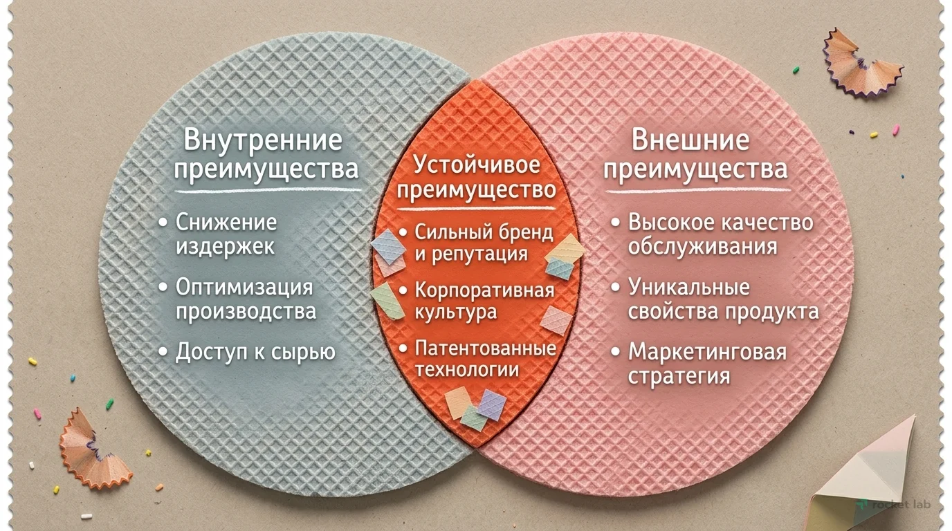 Внутренние и внешние конкурентные преимущества