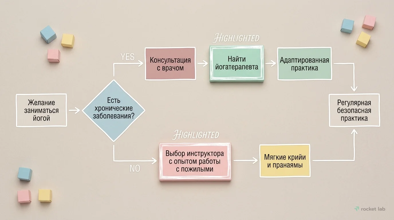 Алгоритм безопасного начала занятий Кундалини-йогой