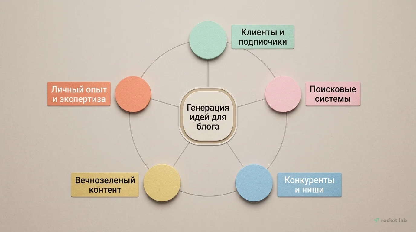 Источники идей для статей