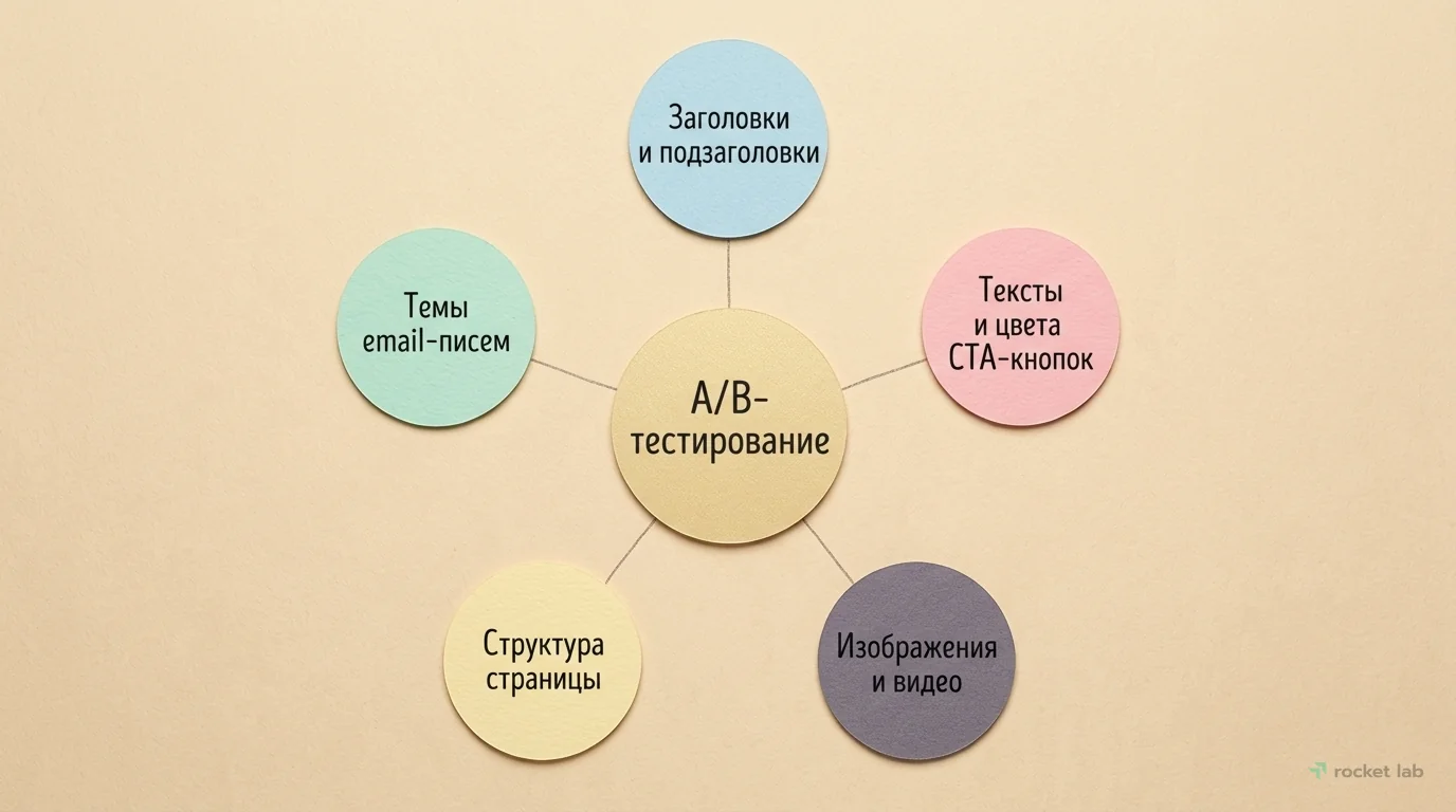 Что можно тестировать с помощью A/B