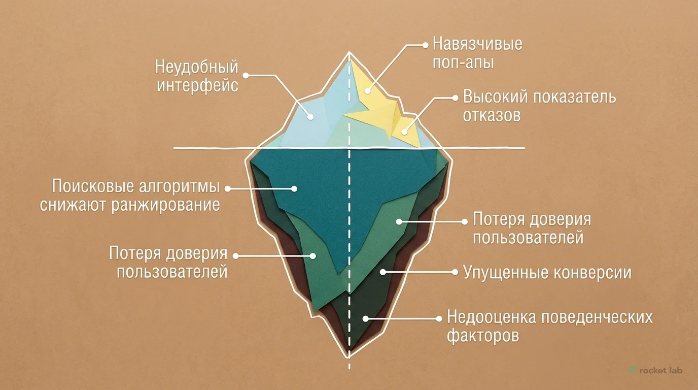 Игнорирование пользовательского опыта: видимые и скрытые последствия