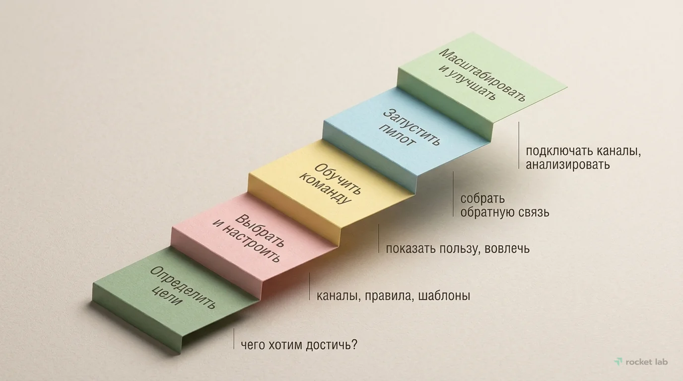 Пошаговый план внедрения тикет-системы