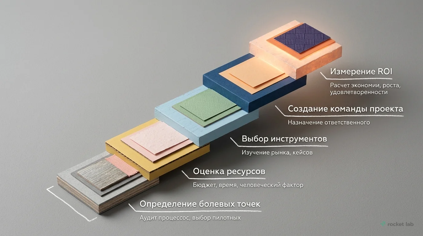 Пошаговый план внедрения автоматизации