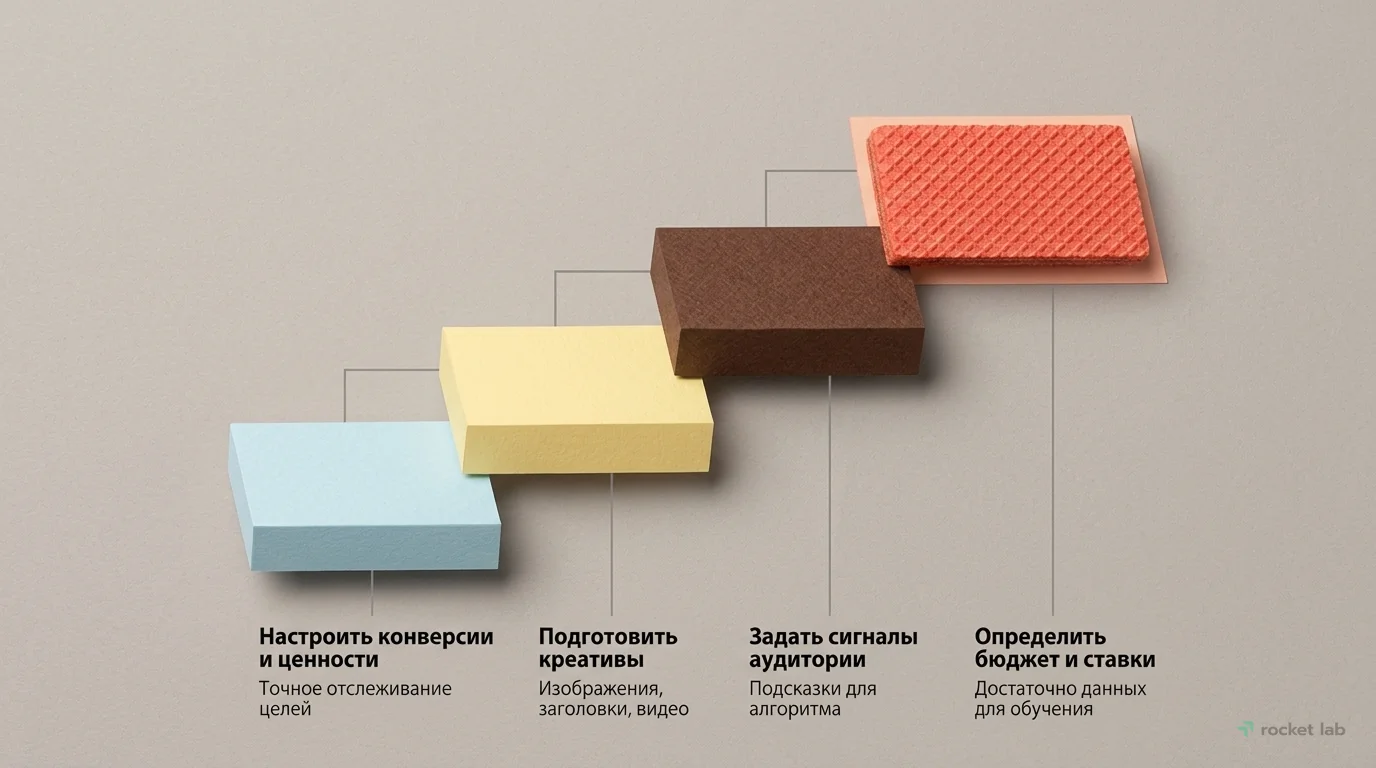 4 шага к успешному запуску Performance Max