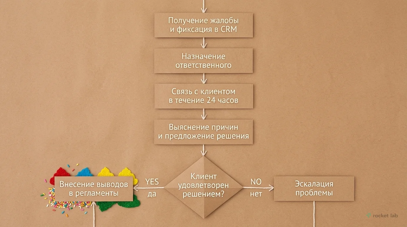 Алгоритм работы с обратной связью