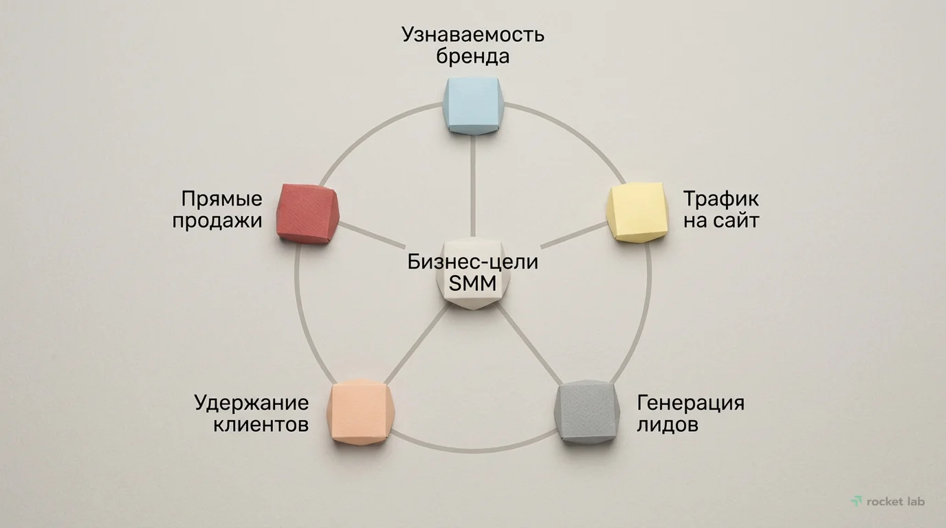 Бизнес-цели SMM: От цели к платформе