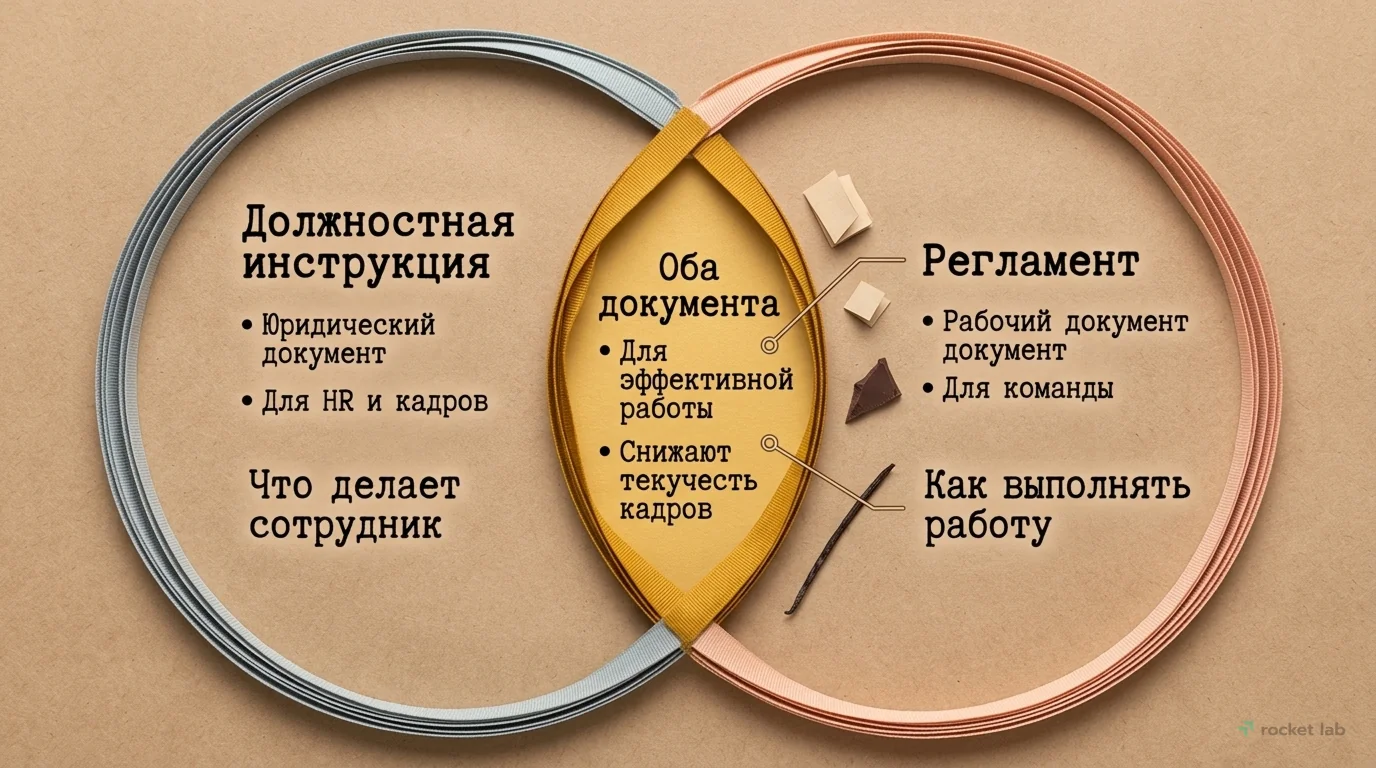 Должностная инструкция vs. Регламент