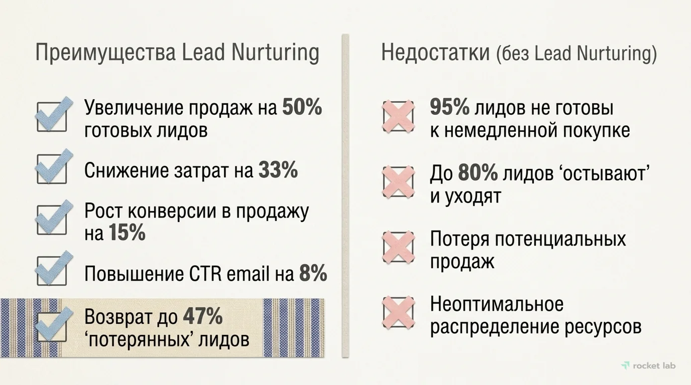 Эффективность Lead Nurturing