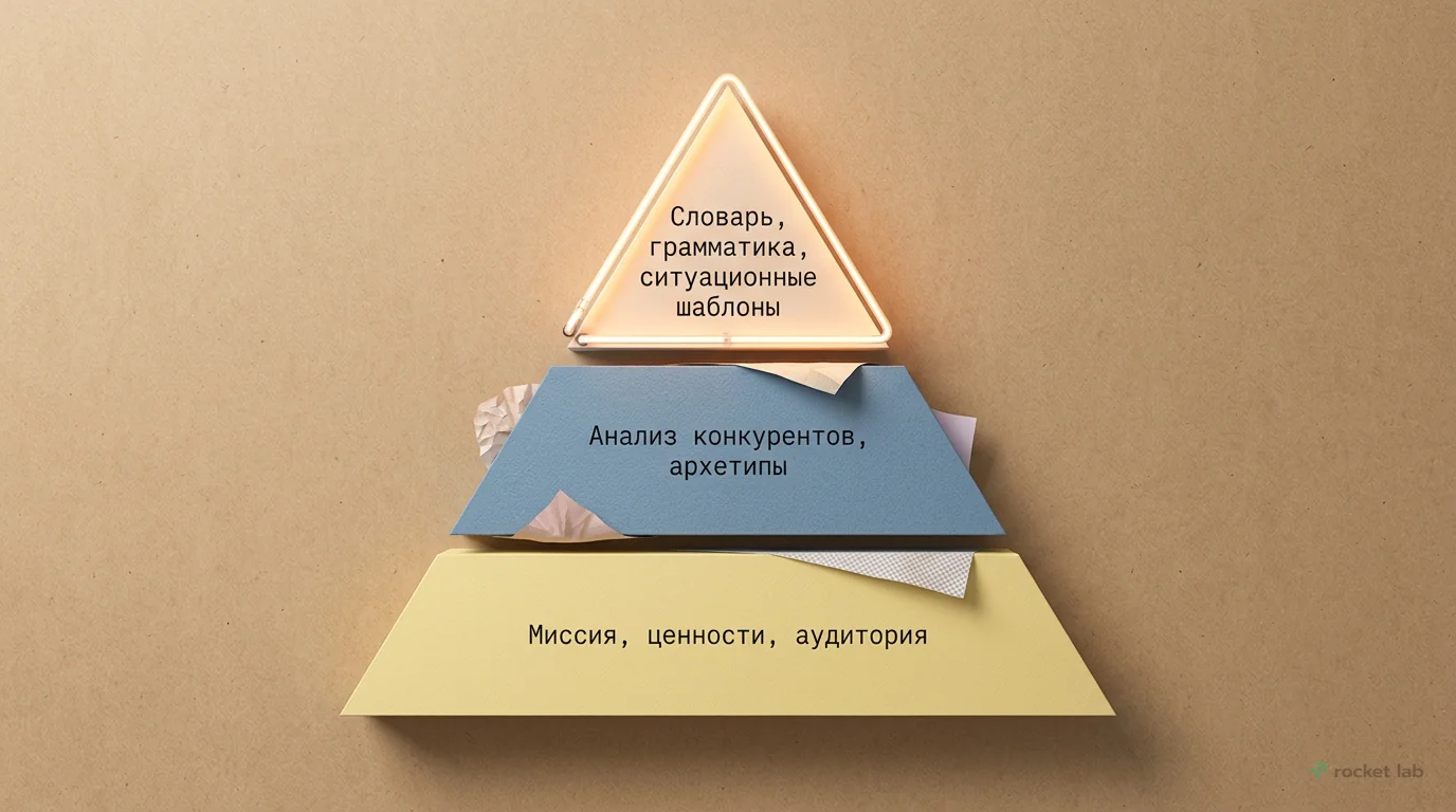 Этапы разработки Tone of Voice
