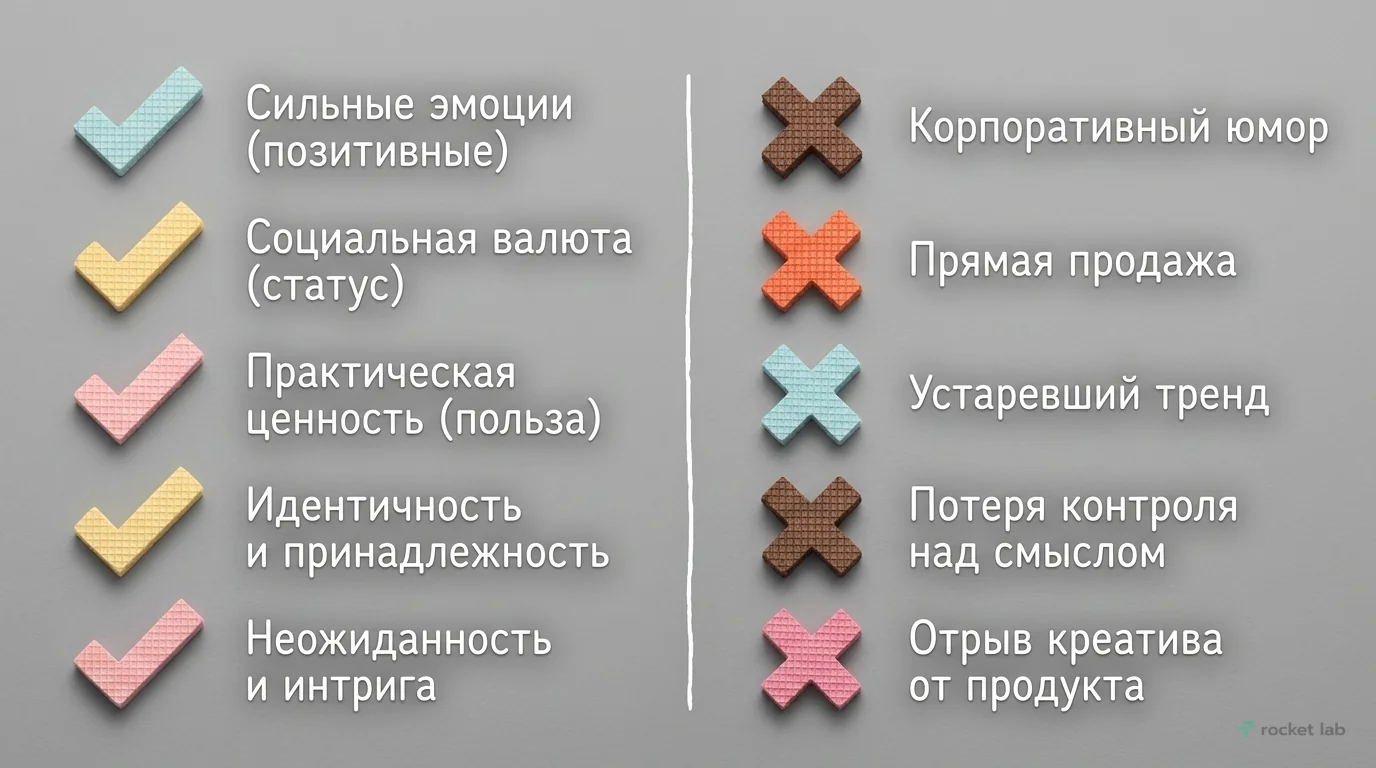 Факторы виральности: что работает, а что нет