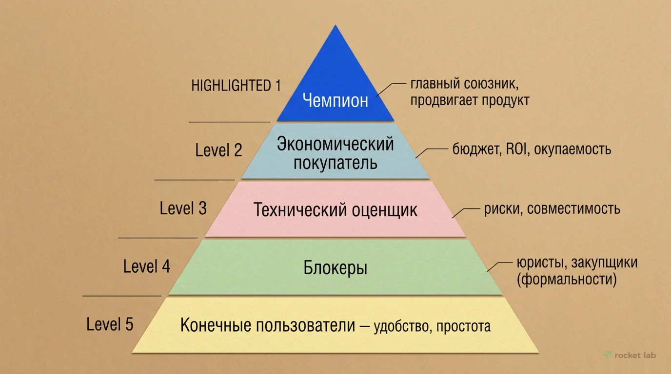 Карта ЛПР: Комитет по закупкам
