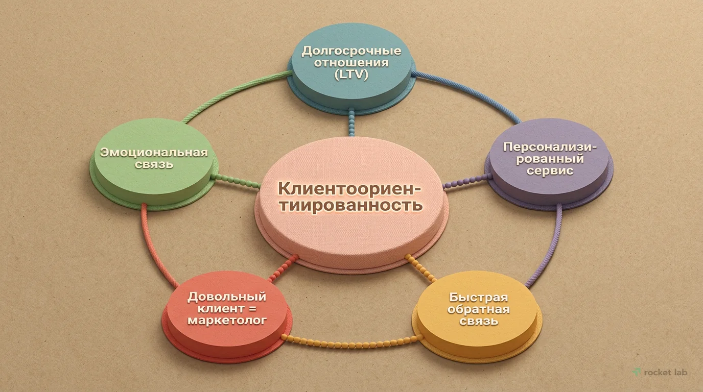 Клиентоориентированность как ядро стратегии