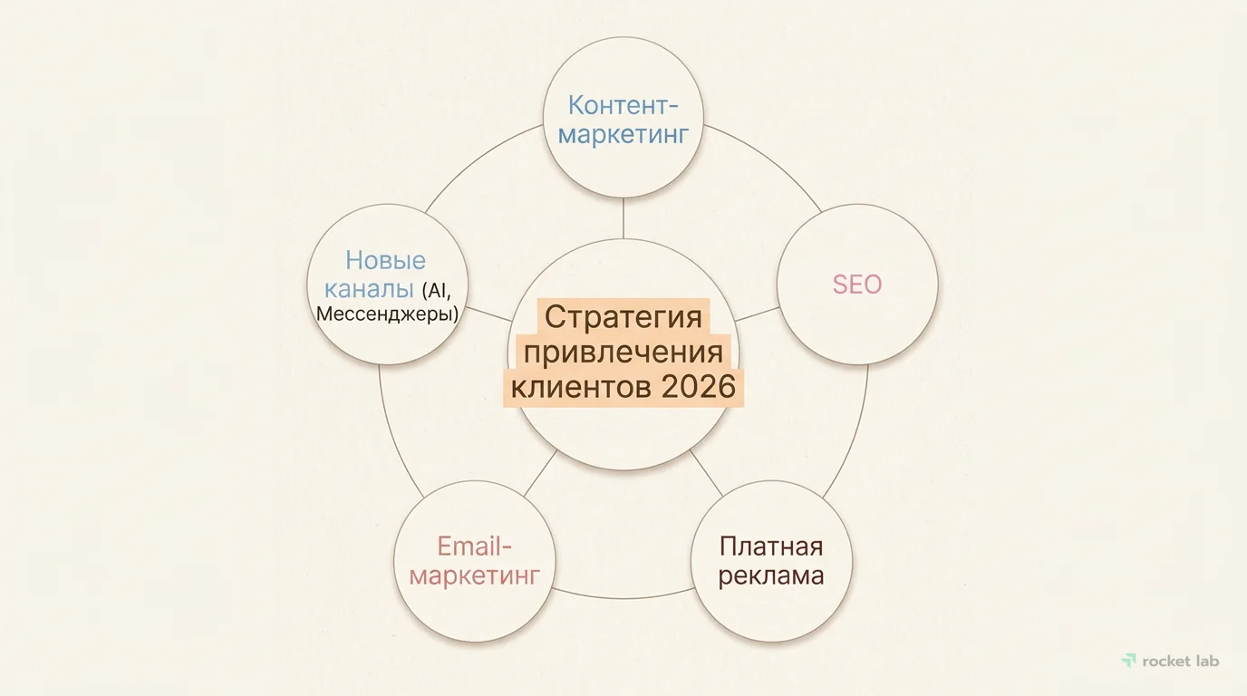 Комплексная стратегия привлечения клиентов