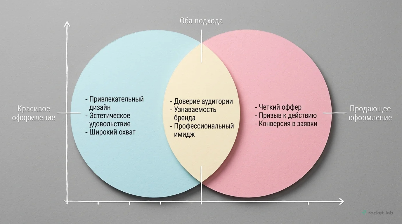 Красивое vs. Продающее Оформление