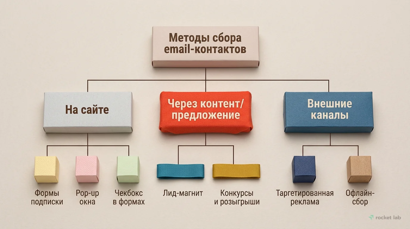 Легальные методы сбора email-контактов