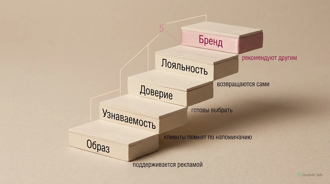 Лестница роста: от образа к сильному бренду