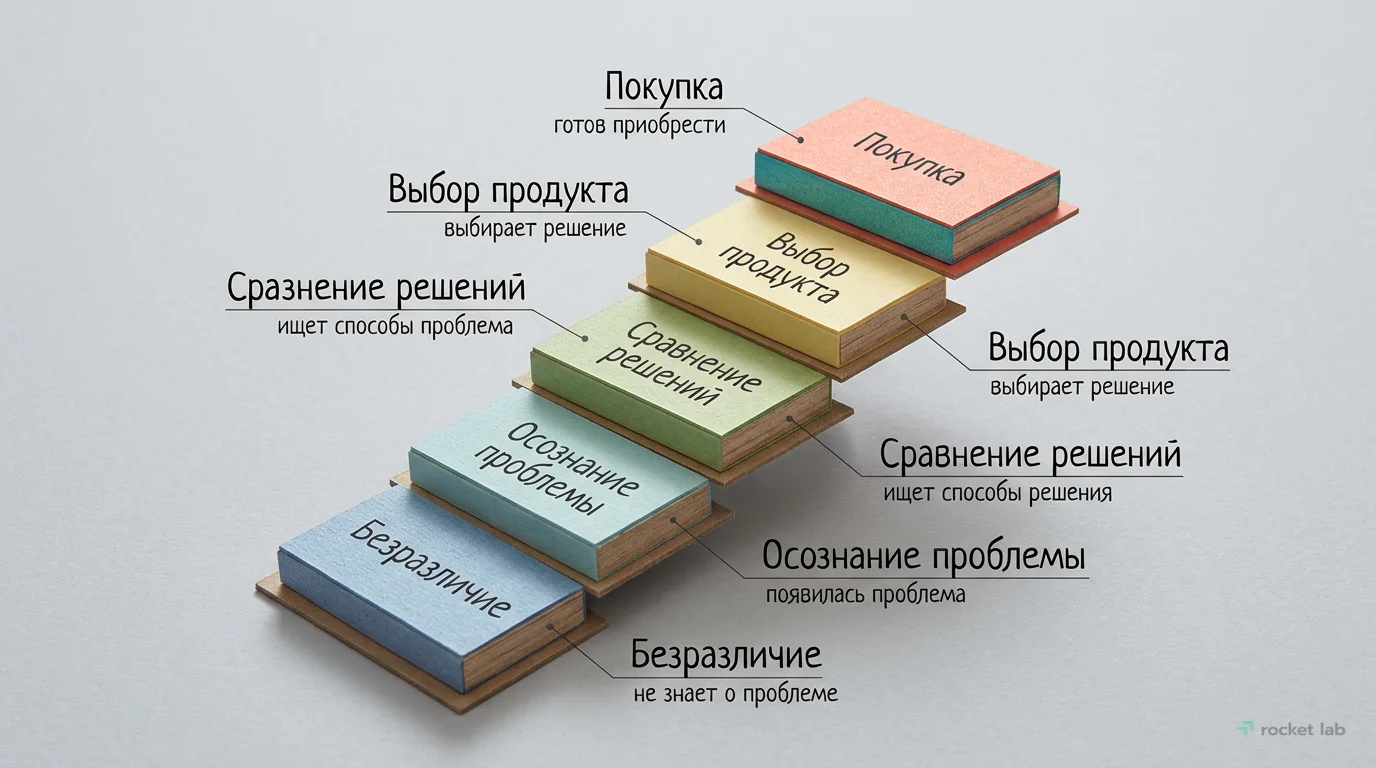 Лестница узнавания Бена Ханта