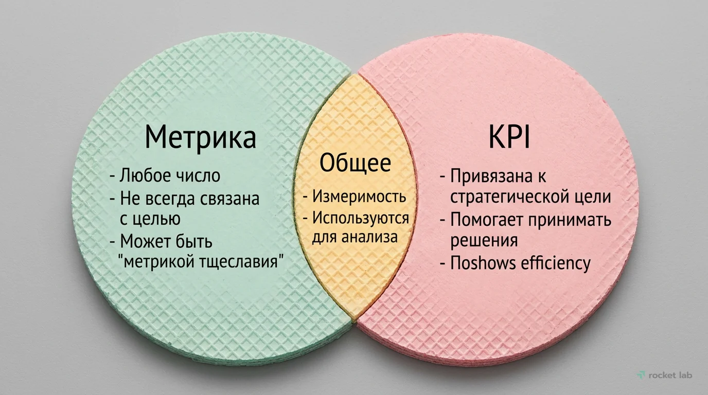 Метрики vs. KPI